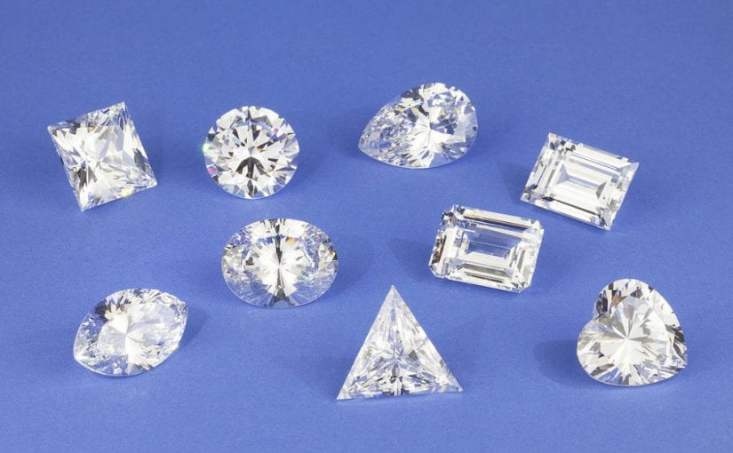What are the different shapes of the diamond and their purpose?